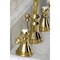 Kingston Brass KS2982TAL Tudor Widespread Bathroom Faucet W/Brass Pop-Up, Brass KS2982TAL - alternate 3